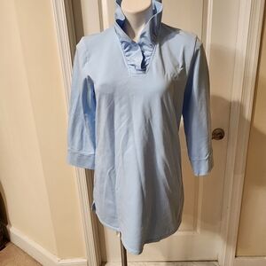 Inae blue tunic size Small with pockets